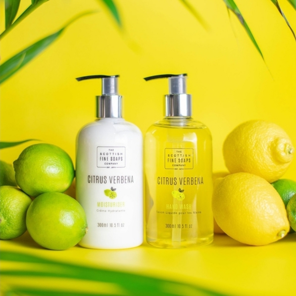Scottish Fine Soaps Citrus Verbena Hand Care Variety. 500ml